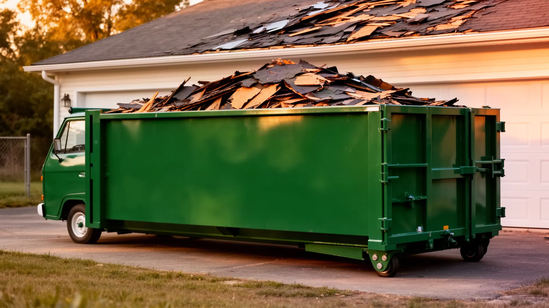Roll-off dumpster from Stan & Lenny's Dumpsters in Cerritos, CA